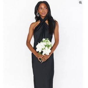 Show Me Your Mumu - Jasmine Halter Maxi Dress, Size L, Worn Once & Dry Cleaned